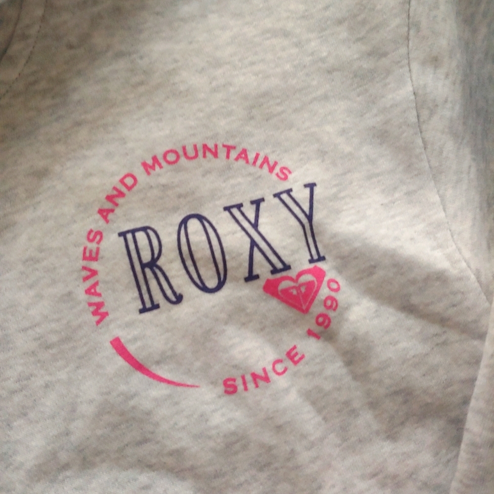 ROXY NEW girls Twin Palms Zip Hoodie Jacket - Picture 3 of 8